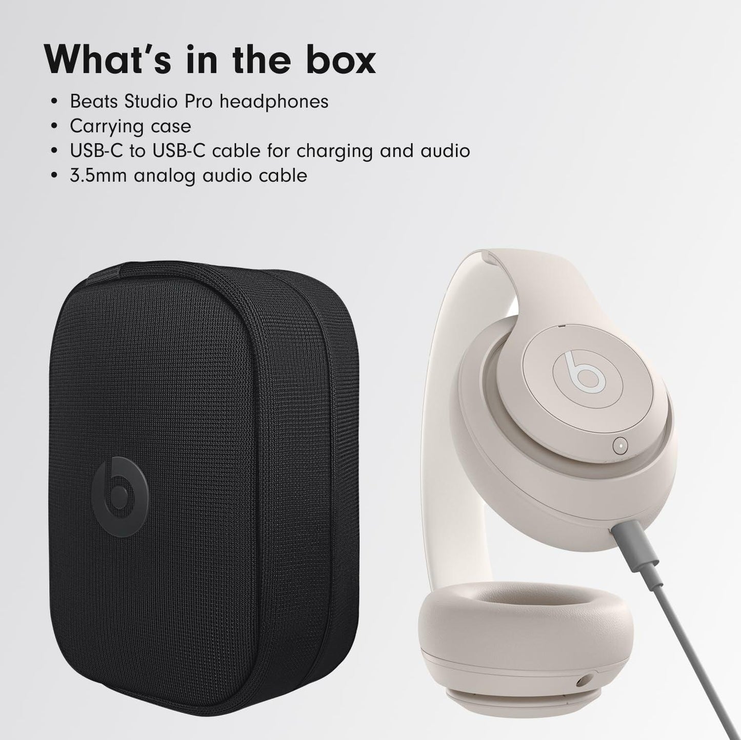 Beats Studio Pro Wireless Headphones - Black