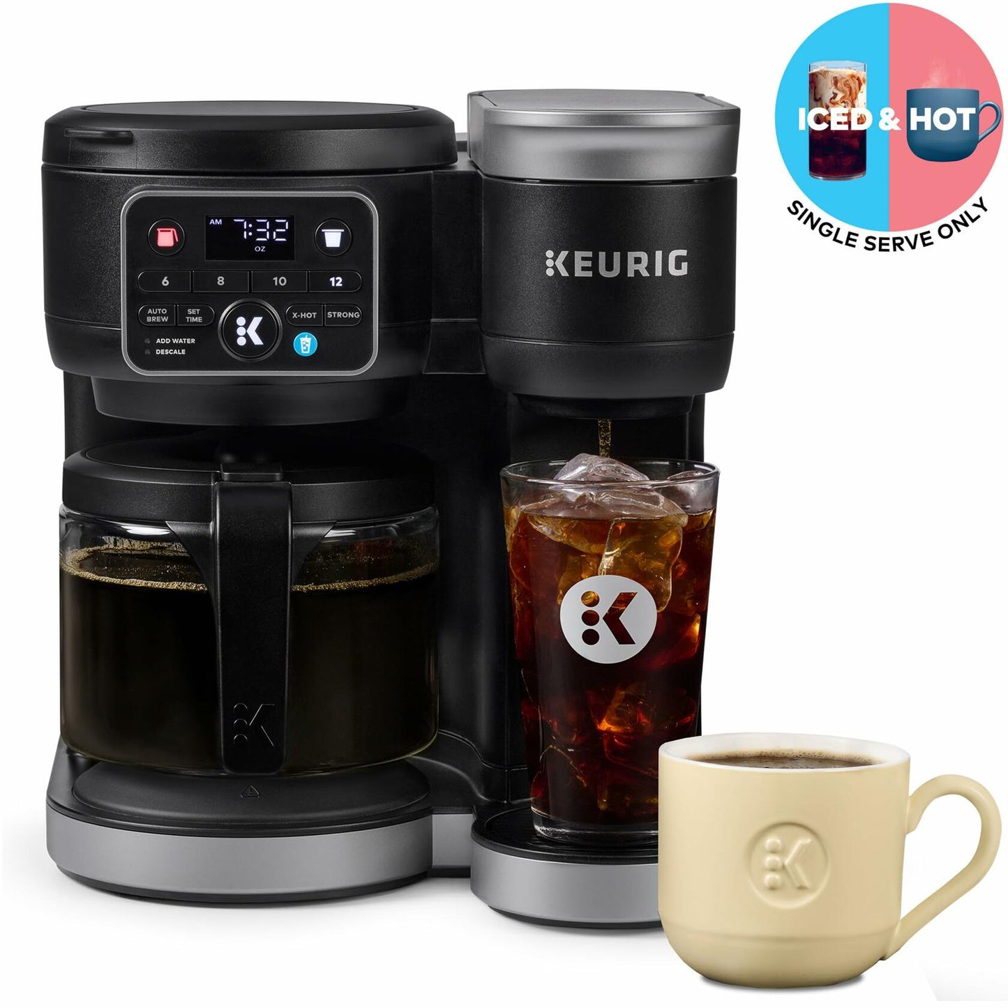 Keurig K-Duo Gen 2 Hot & Iced Single Serve & Carafe Coffee Maker