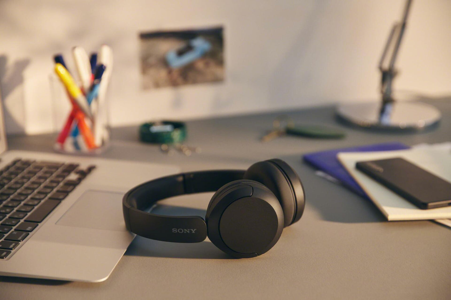 Sony WH-CH520 Wireless Bluetooth Headphones with Microphone-Black
