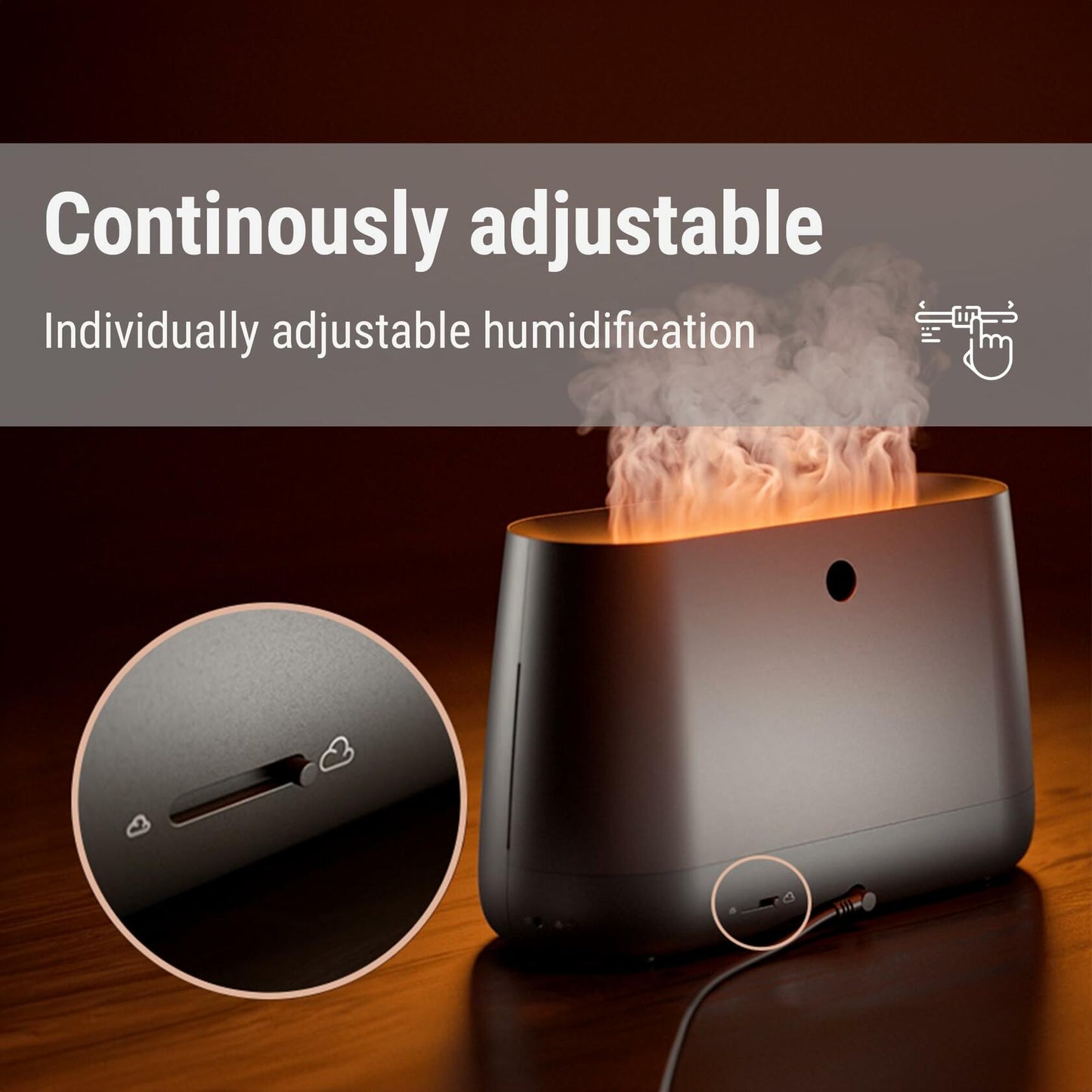Stadler Form Ben Aroma Diffuser Humidifier, Black,B-102