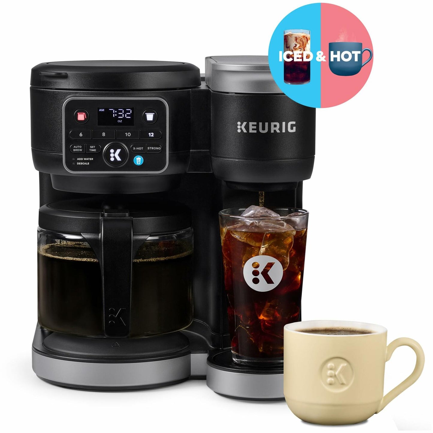 Keurig K-Duo Gen 2 Hot & Iced Single Serve & Carafe Coffee Maker