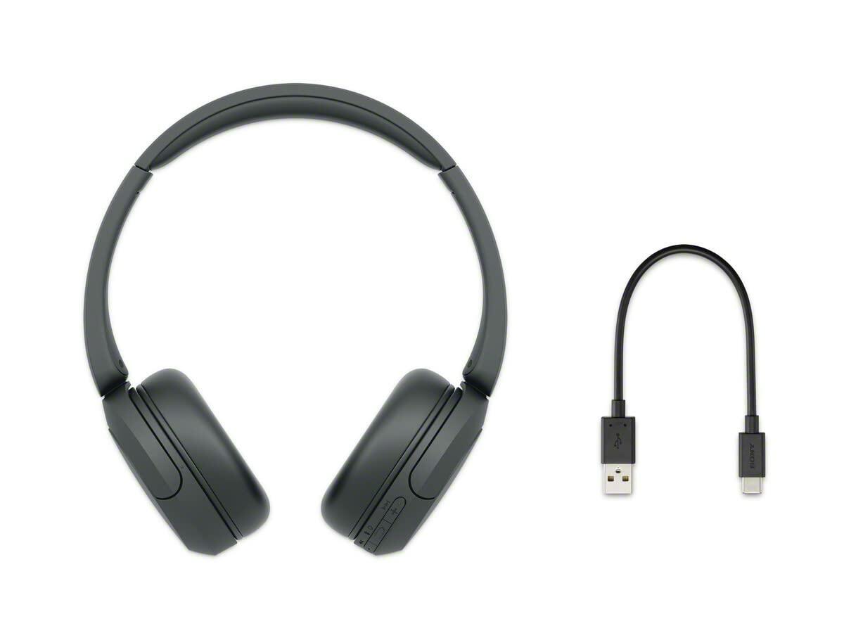 Sony WH-CH520 Wireless Bluetooth Headphones with Microphone-Black