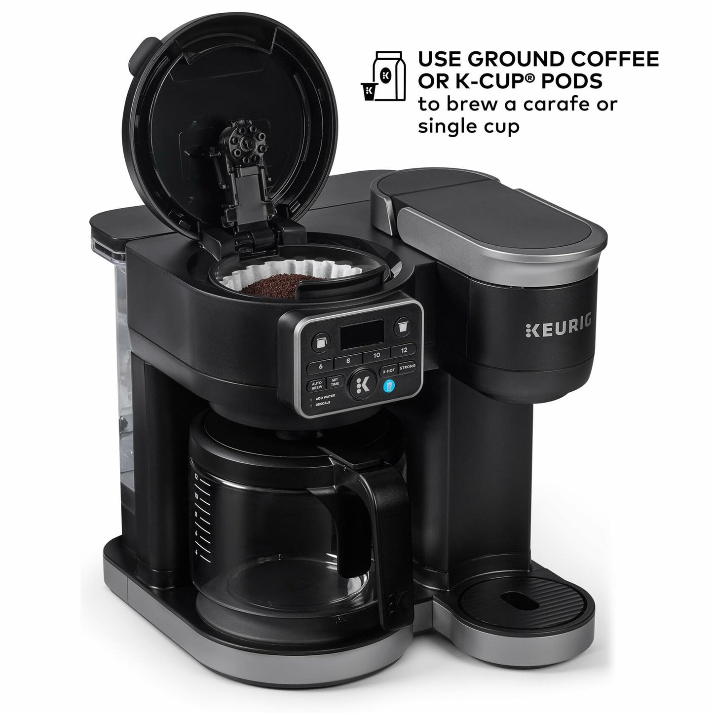 Keurig K-Duo Gen 2 Hot & Iced Single Serve & Carafe Coffee Maker