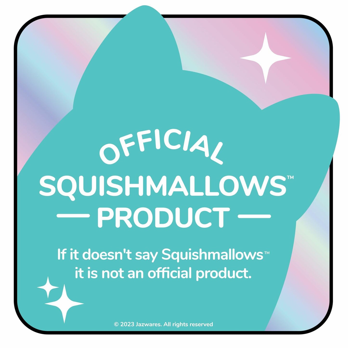 Squishmallows Soft Stuffed Animals and Plush Toys, PP Cotton Blue