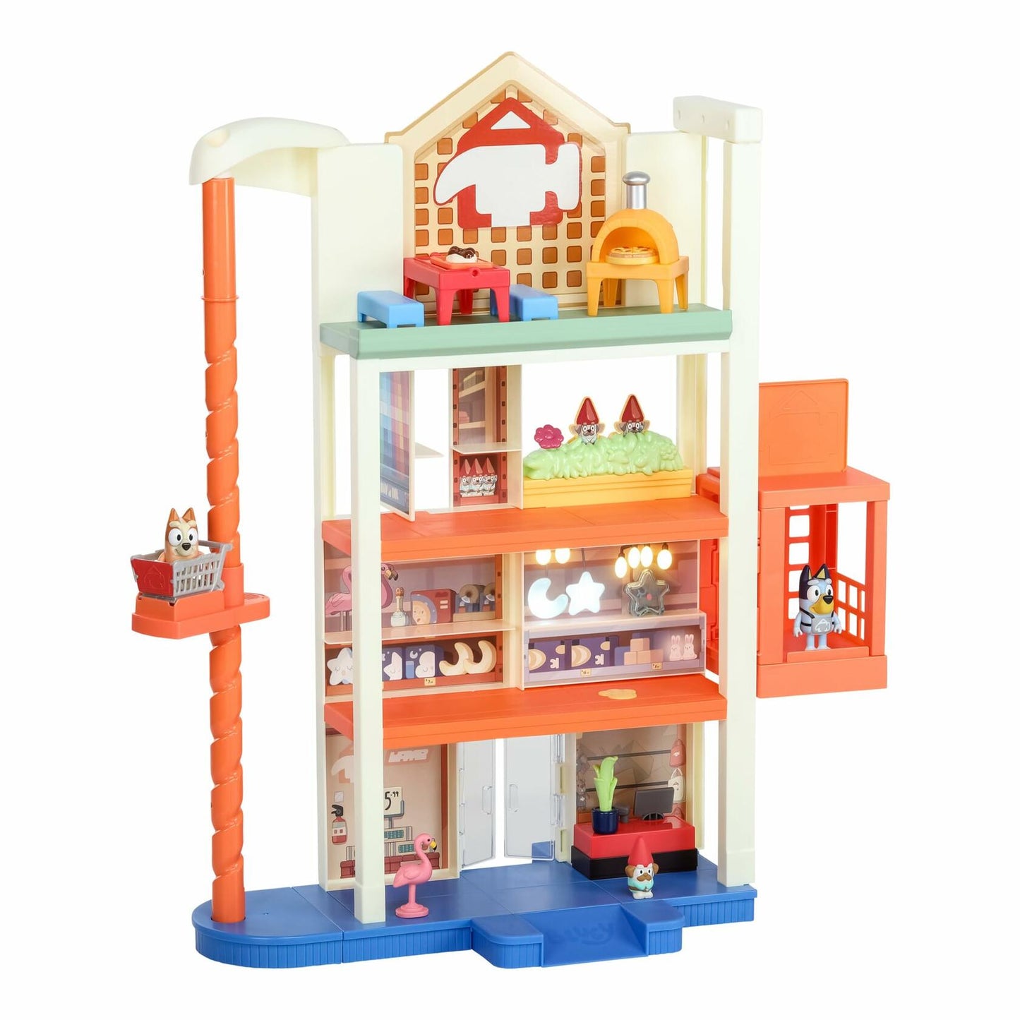 Bluey Hammerbarn Shopping Playset, Including Lights and 45+ Sounds, Ages 3+