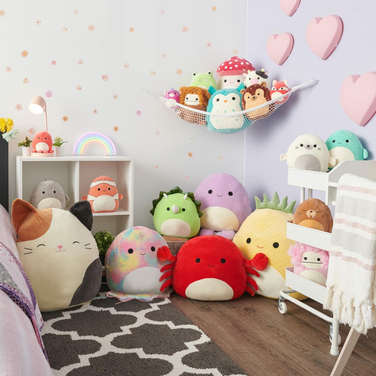 Squishmallows Soft Stuffed Animals and Plush Toys, PP Cotton Blue