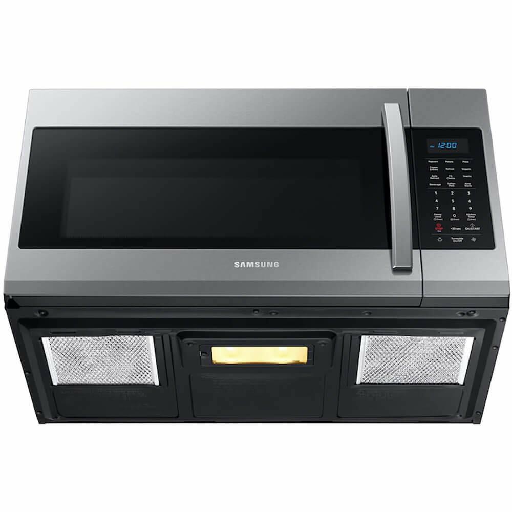 Samsung ME19R7041FS 30 Inch Stainless Steel Over-The-Range Microwave with 1000W Cook Power