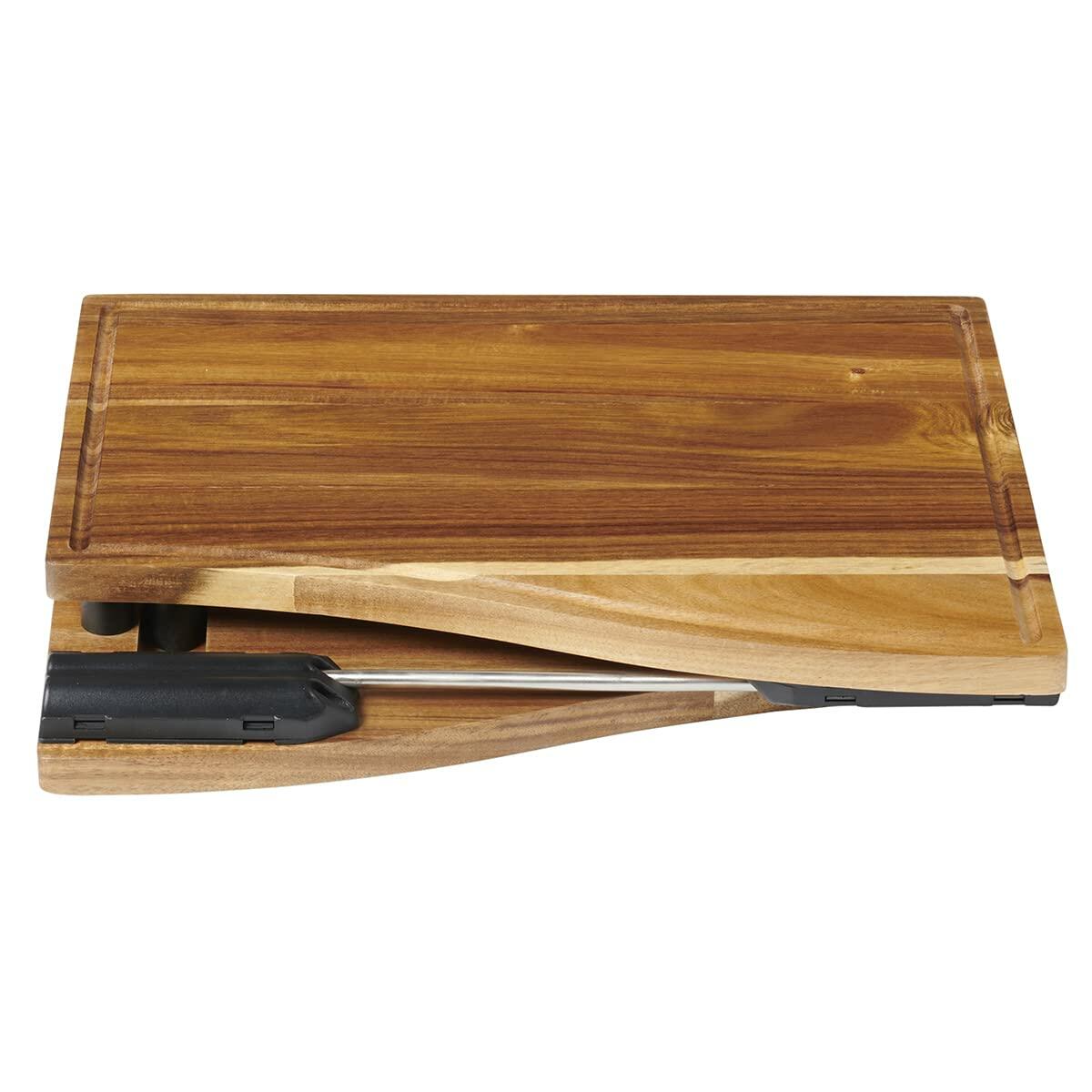 Anchor Hocking 13926L21 SwingBoard Acacia Wood Cutting Board - 6 Piece Set