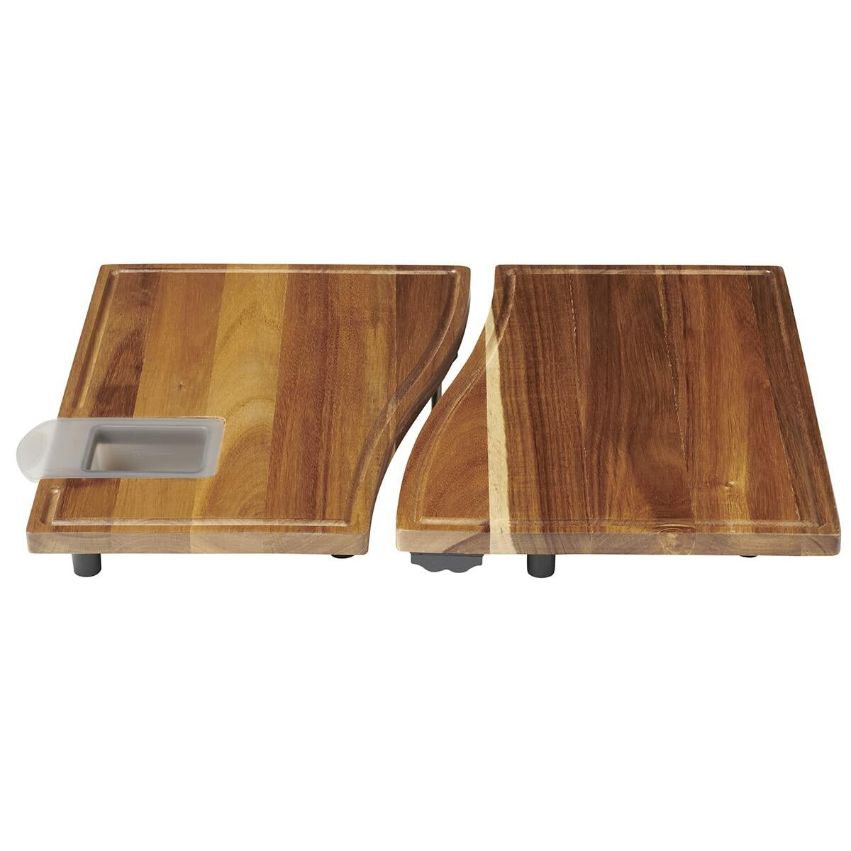 Anchor Hocking 13926L21 SwingBoard Acacia Wood Cutting Board - 6 Piece Set