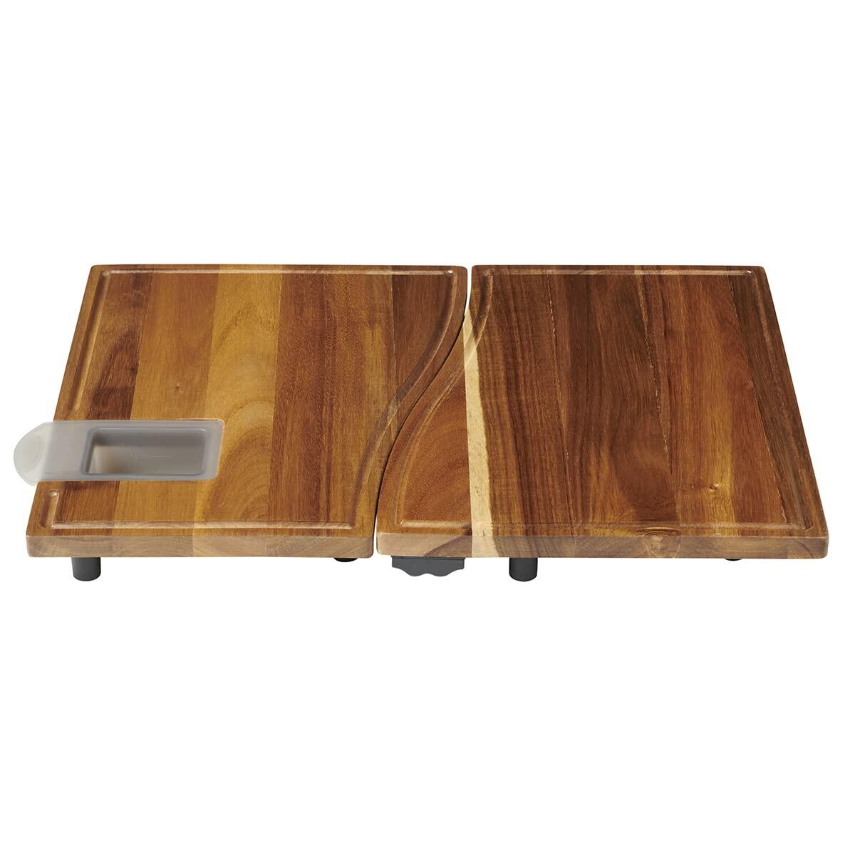 Anchor Hocking 13926L21 SwingBoard Acacia Wood Cutting Board - 6 Piece Set