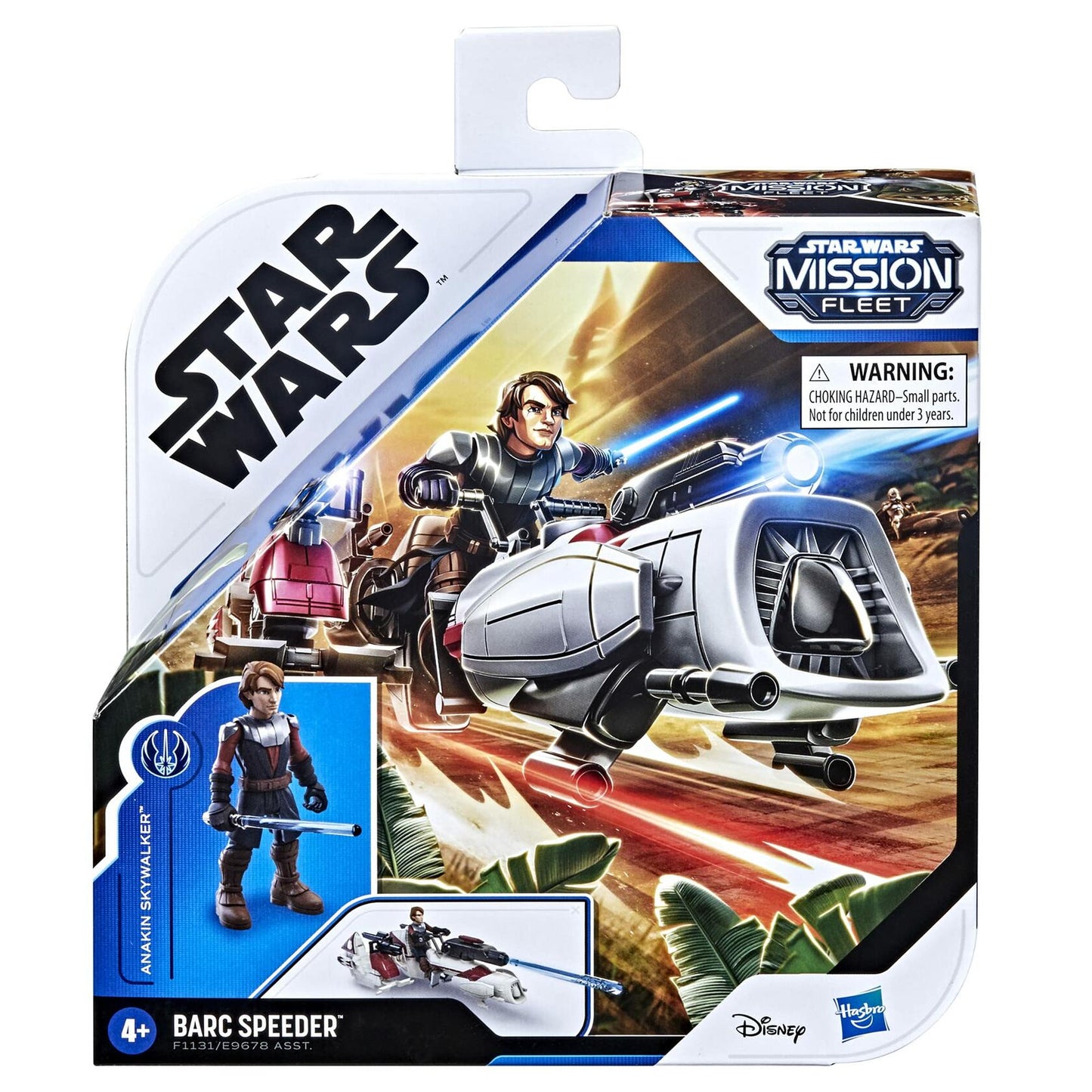 Star Wars Mission Fleet Expedition Class Anakin Skywalker BARC Speeder Strike