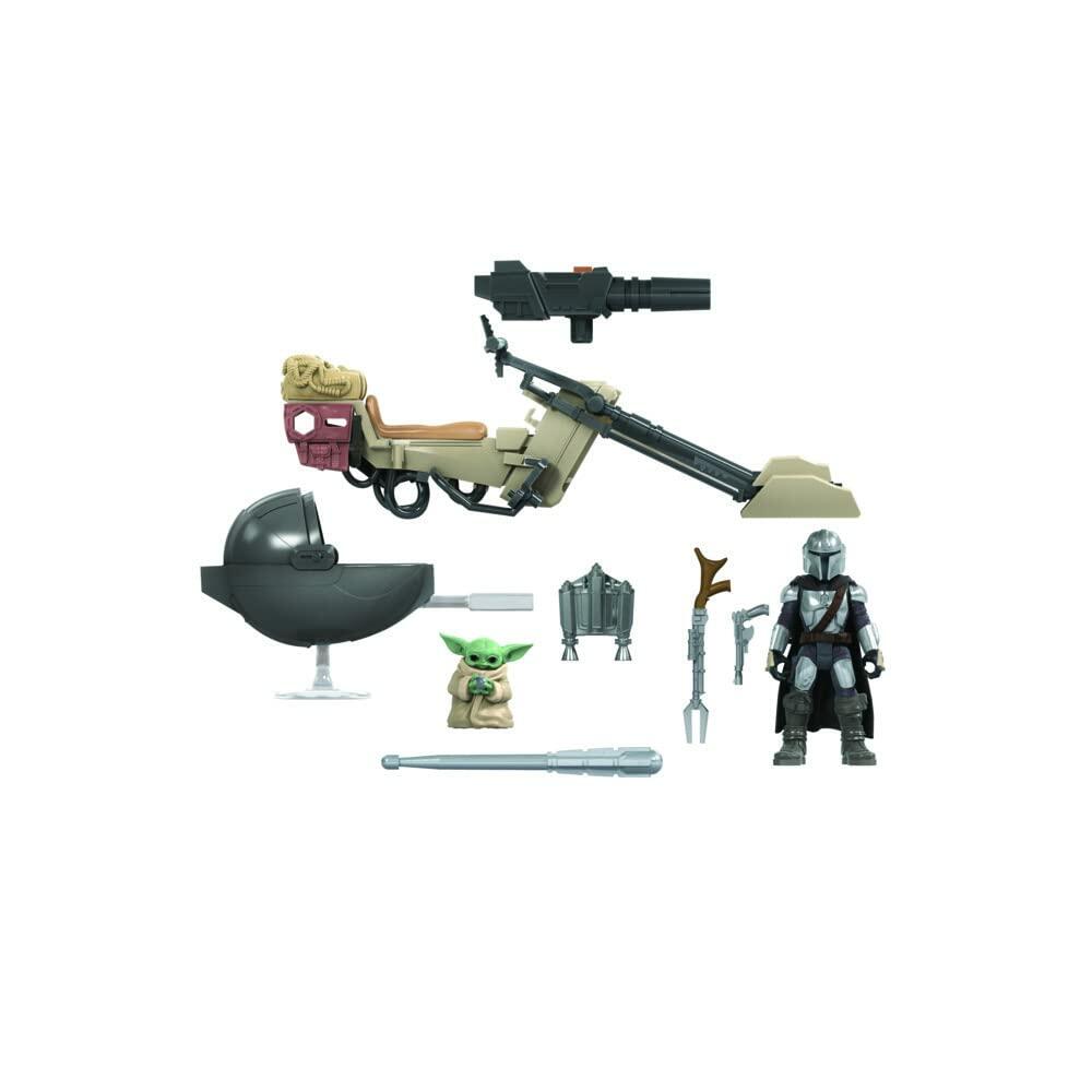 Star Wars Mission Fleet The Mandalorian The Child Battle for the Bounty Figure & Vehicle