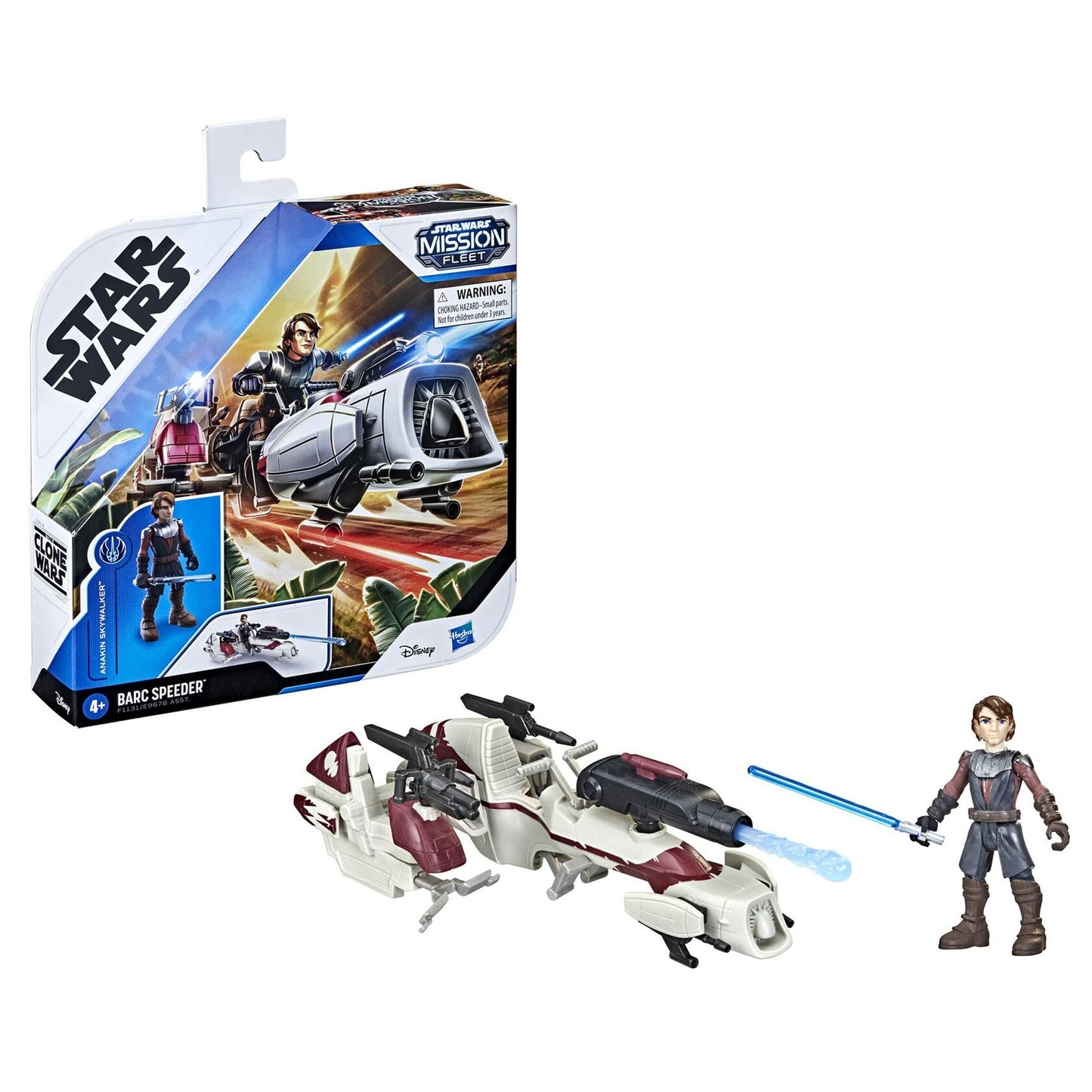 Star Wars Mission Fleet Expedition Class Anakin Skywalker BARC Speeder Strike