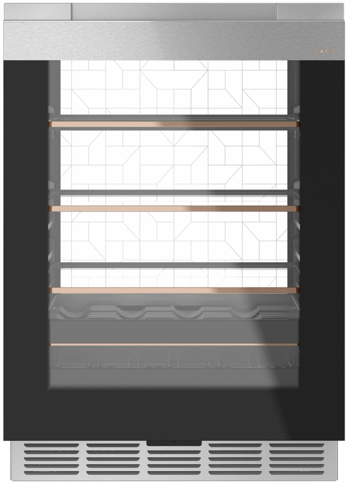 Cafe Beverage Center Platinum Glass CCR06BM2PS5