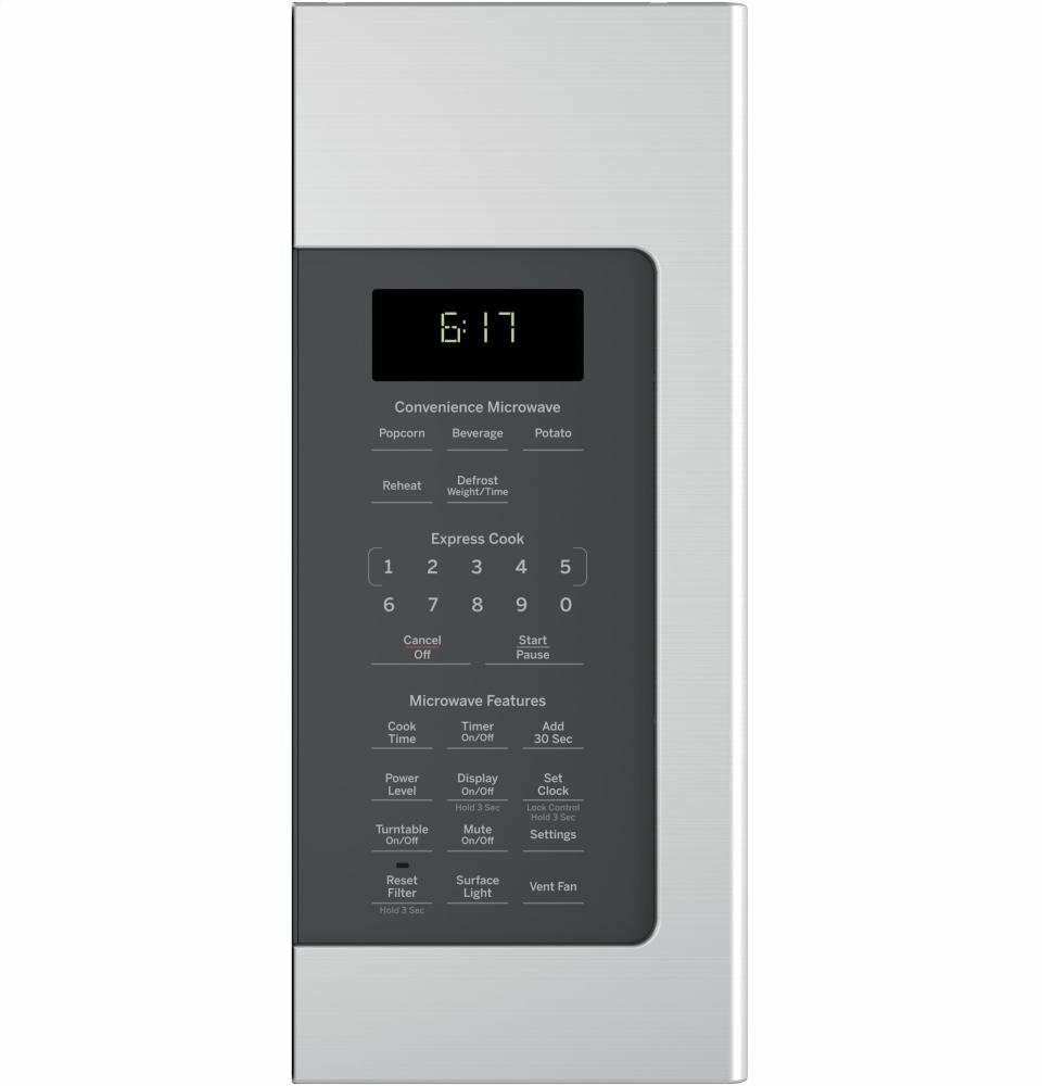 GE 30 1.7 Cu. ft. 1000 Watts Over-The-Range Microwave Oven Model JVM6172SKSS in Stainless Steel.