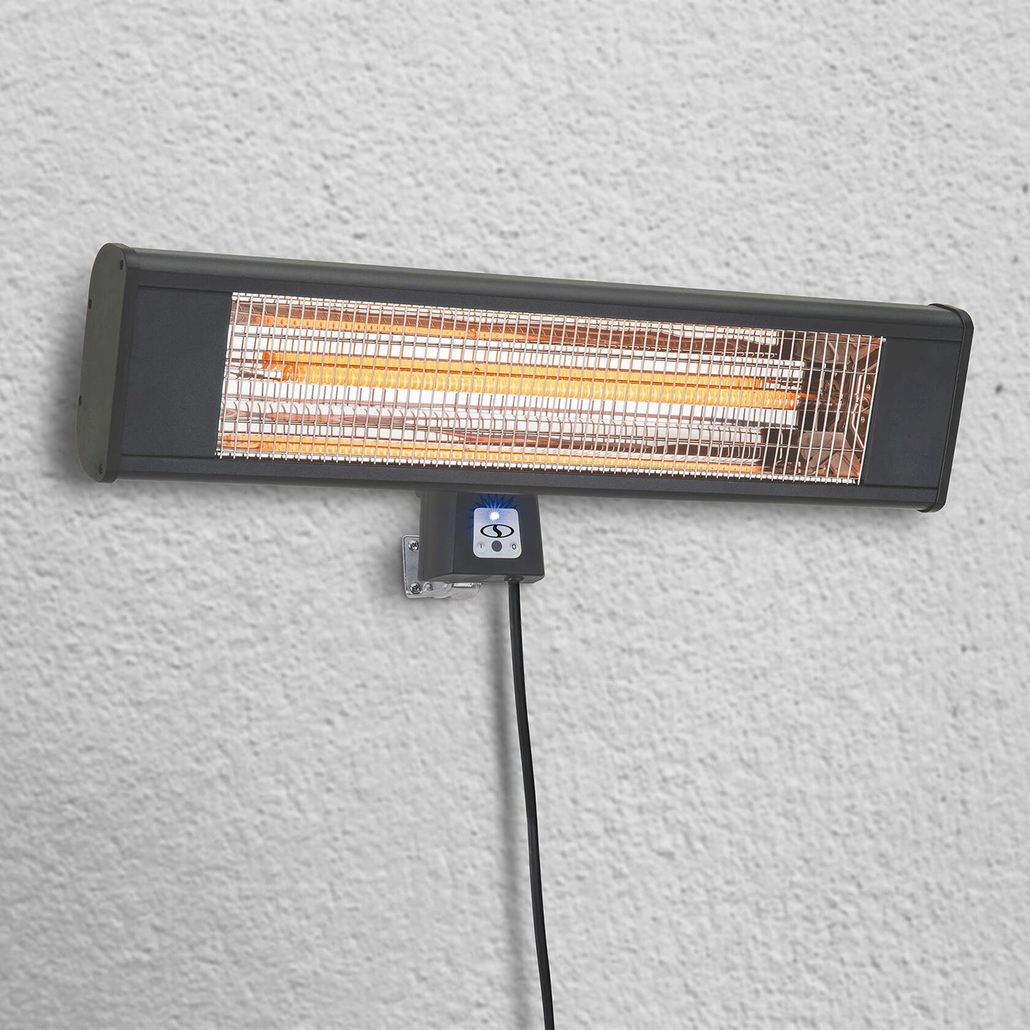 Sun Joe Electric Patio Infrared Heater, Remote Controlled, Tip-over & Overheat Protection, 5118 BTU