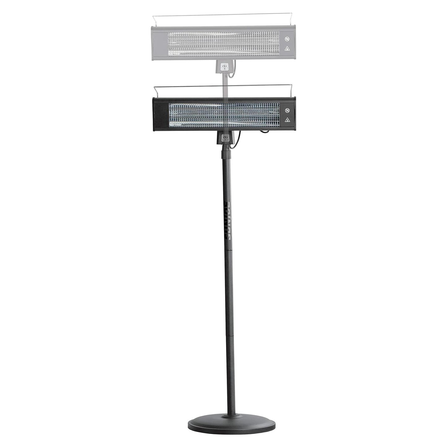 Sun Joe Electric Patio Infrared Heater, Remote Controlled, Tip-over & Overheat Protection, 5118 BTU
