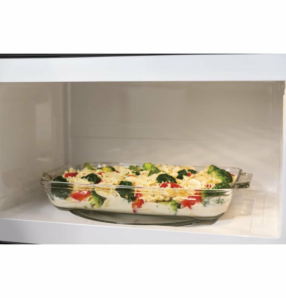 GE 30 1.7 Cu. ft. 1000 Watts Over-The-Range Microwave Oven Model JVM6172SKSS in Stainless Steel.