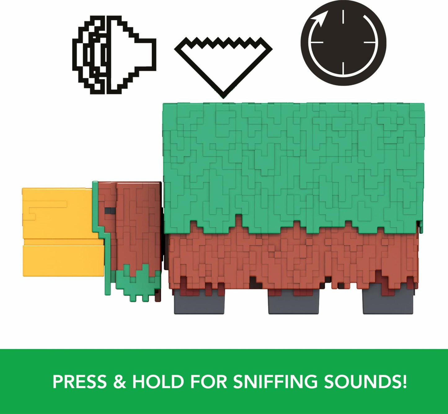 Mattel Minecraft Mob Vote Sniffer Action Figure, 3.5''