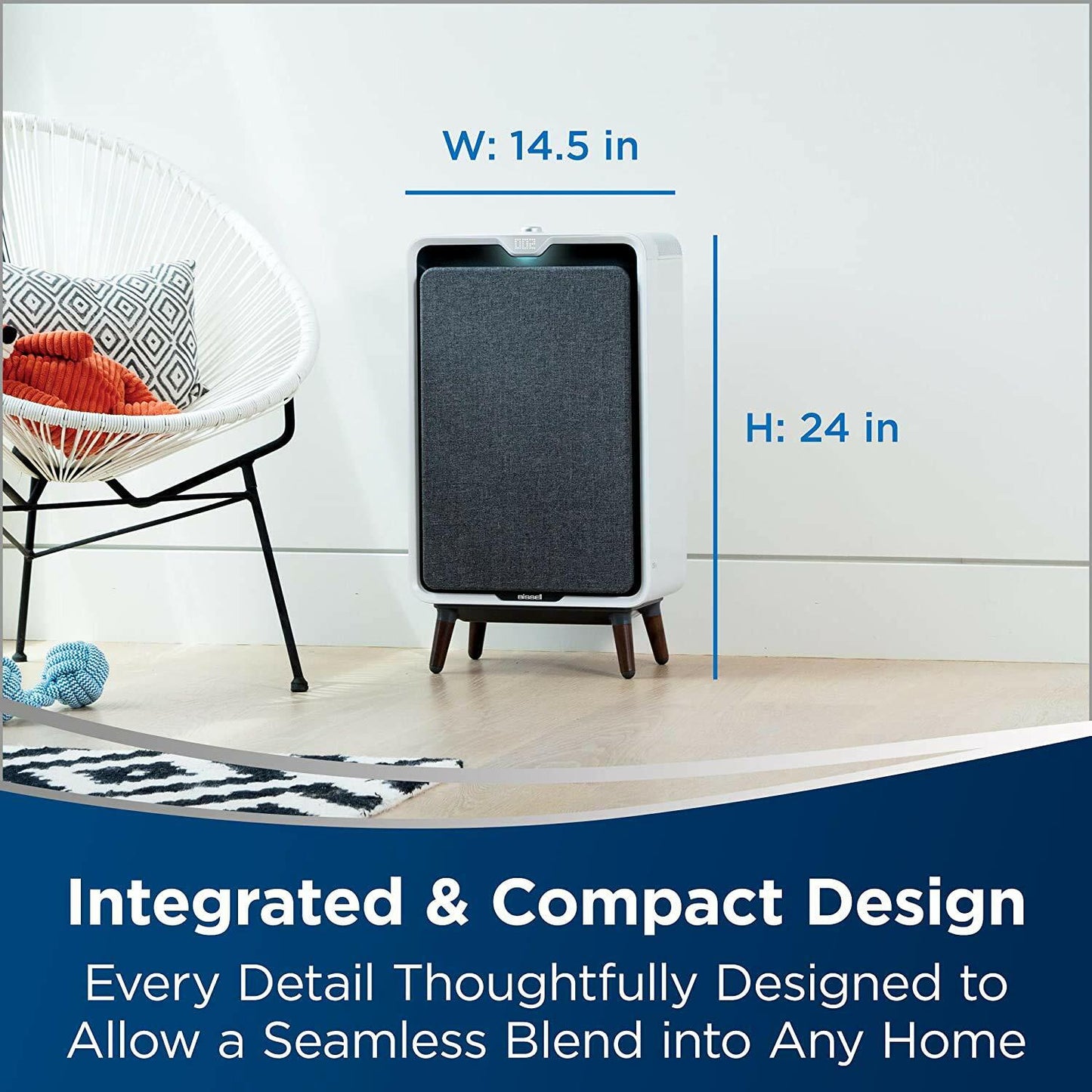 BISSELL air320 Air Purifier, for Rooms up to 308 sq. ft. 2768A
