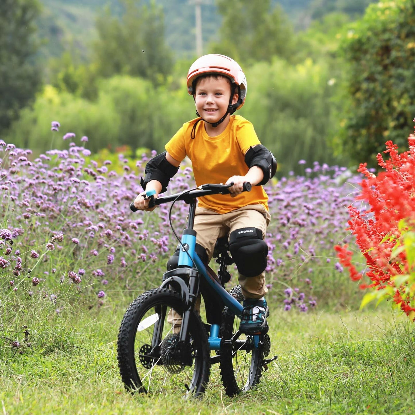 Ninebot Kids Bike by Segway 18 Inch, Blue, Premium Grade,Recommended Height 3'9'' - 4'9''