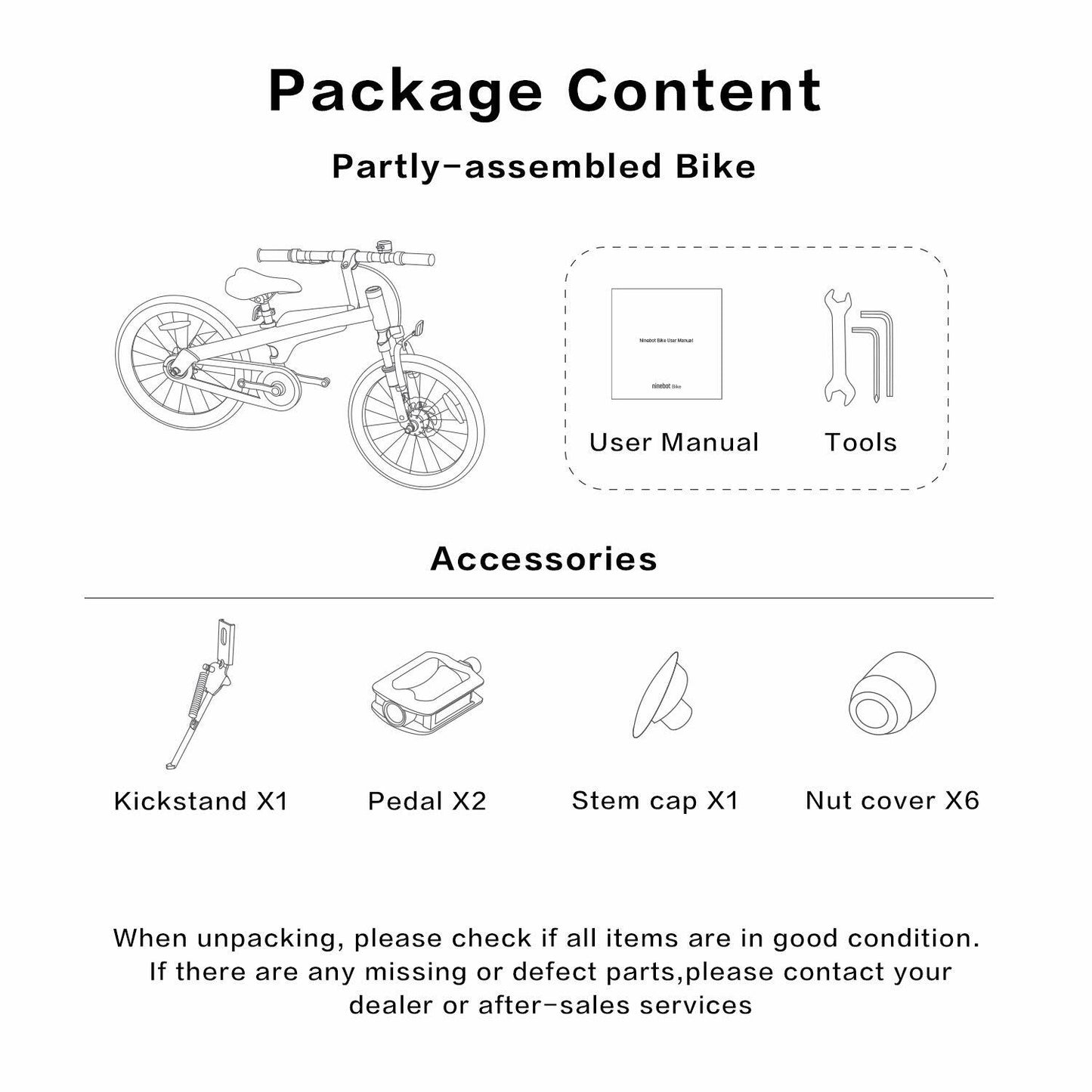Ninebot Kids Bike by Segway 18 Inch, Blue, Premium Grade,Recommended Height 3'9'' - 4'9''