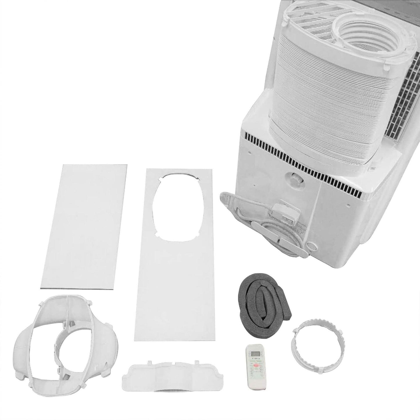 Whynter 14000 BTU (10000 BTU DOE) 600 Sq Ft Portable Air Conditioner, White