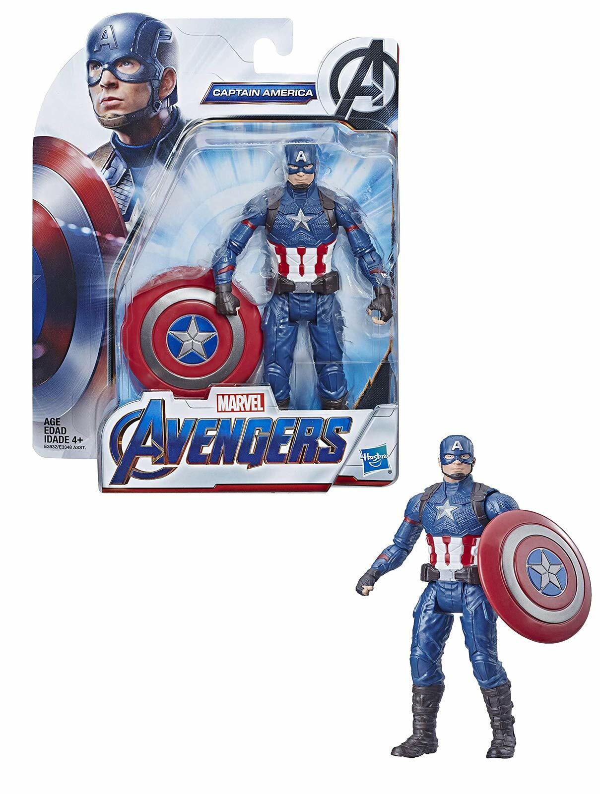 Marvel Avengers Captain America 6-Inch-Scale Super Hero Action Figure