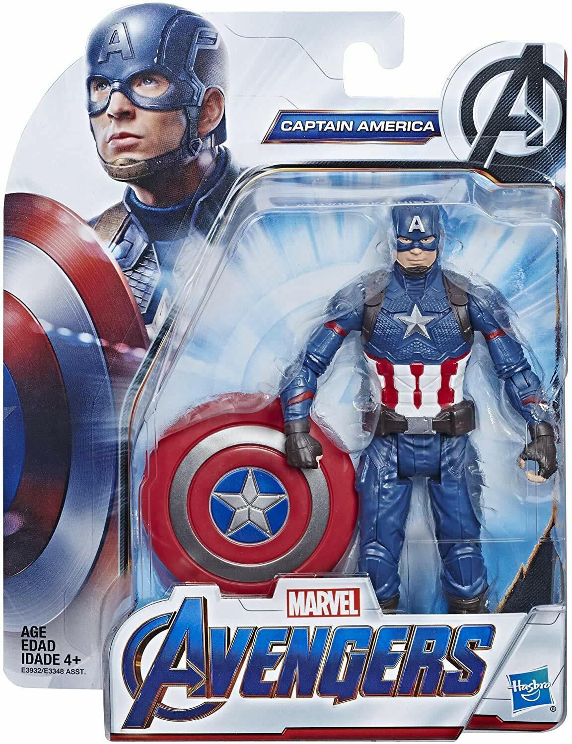Marvel Avengers Captain America 6-Inch-Scale Super Hero Action Figure