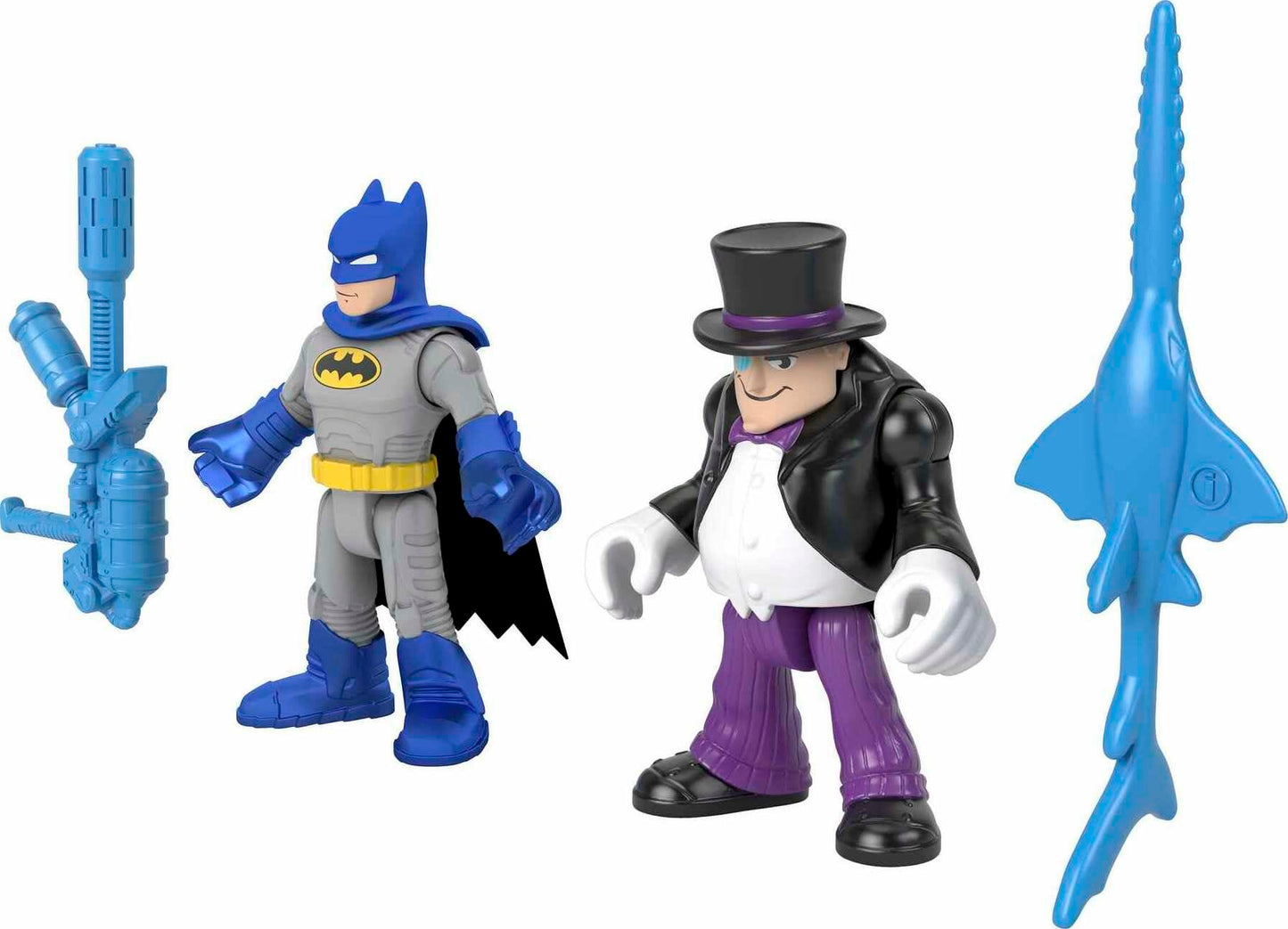 Imaginext Fisher-Price DC Super Friends Batman & The Penguin Action Figure Set