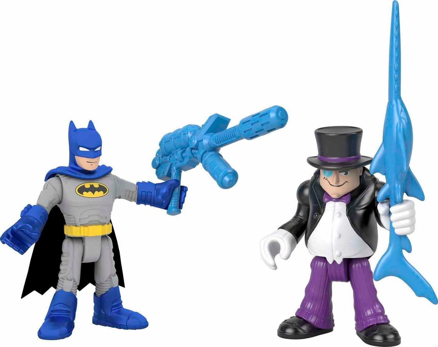 Imaginext Fisher-Price DC Super Friends Batman & The Penguin Action Figure Set