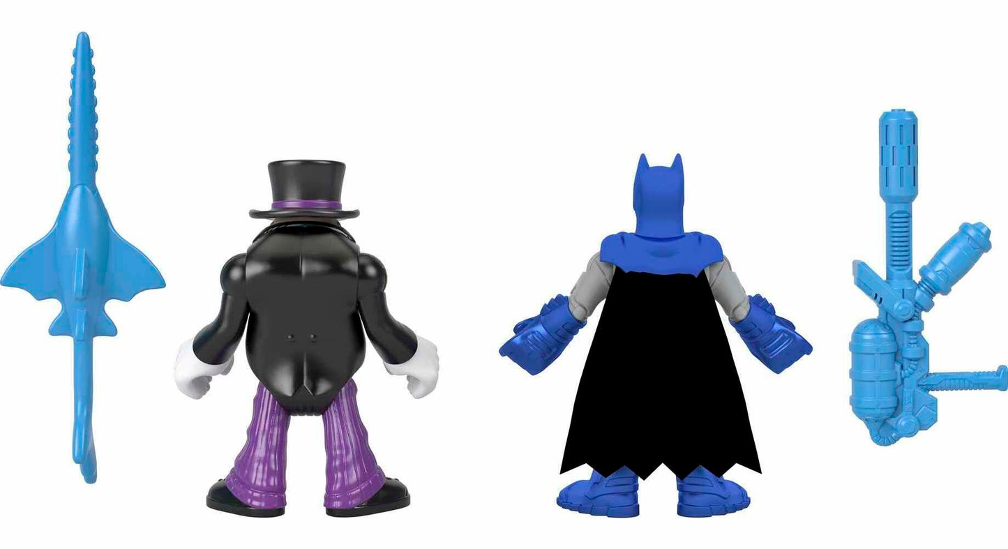 Imaginext Fisher-Price DC Super Friends Batman & The Penguin Action Figure Set