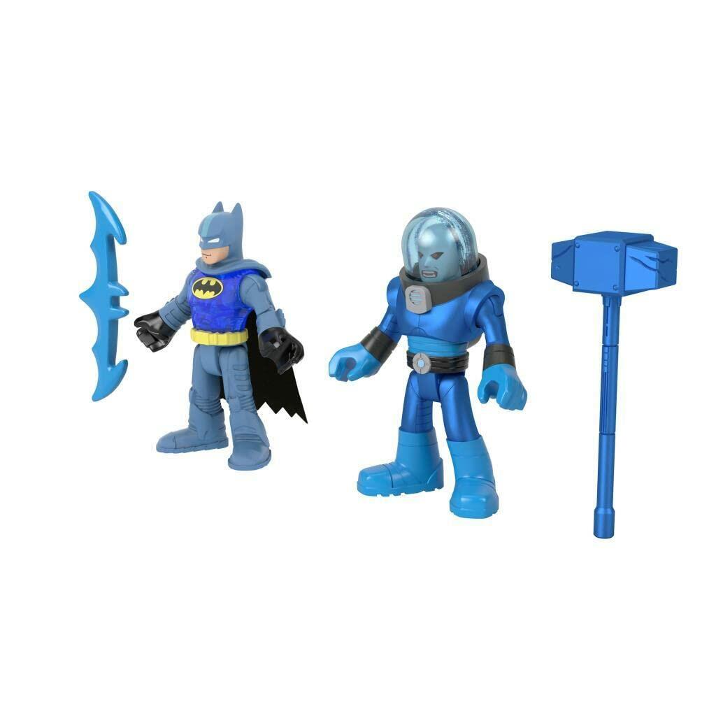Fisher-Price Imaginext DC Super Friends Batman & Mr Freeze Figure Set
