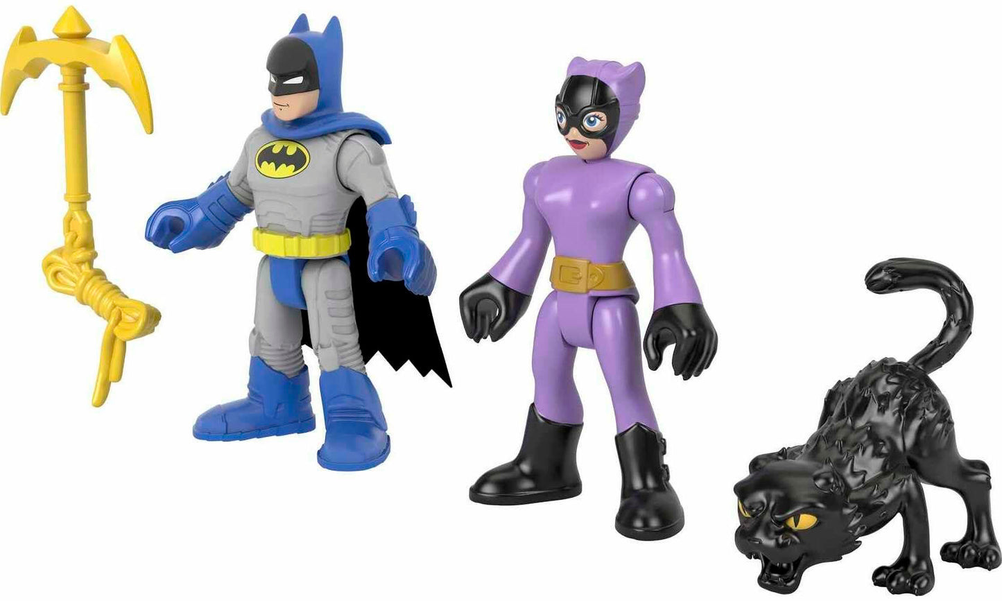 Imaginext Fisher-Price DC Super Friends Batman & Catwoman Action Figure Set