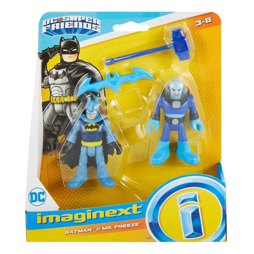 Fisher-Price Imaginext DC Super Friends Batman & Mr Freeze Figure Set