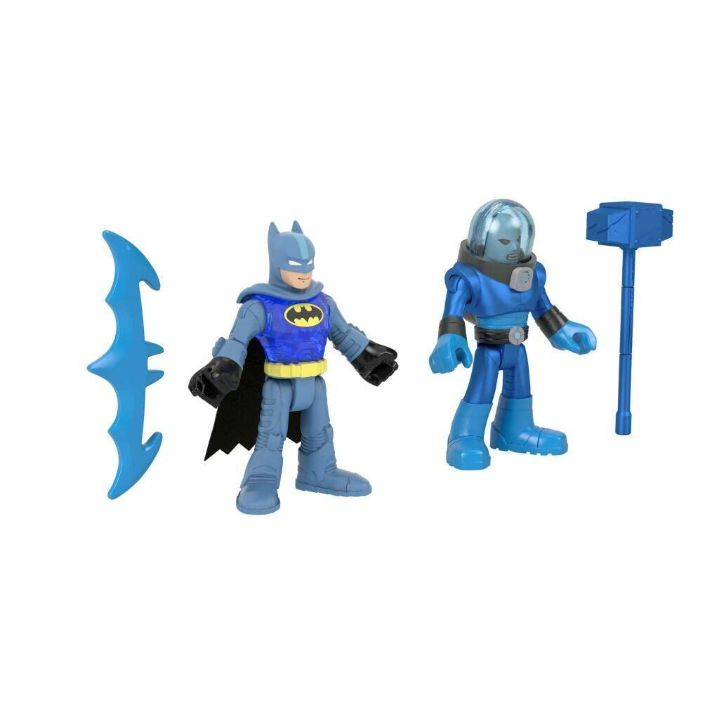 Fisher-Price Imaginext DC Super Friends Batman & Mr Freeze Figure Set
