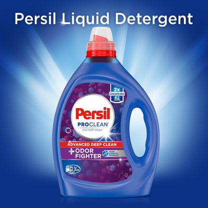 Persil Laundry Detergent Liquid, Odor Fighter with Odor Elimination Technology,