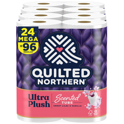 Quilted Northern Ultra Plush Toilet Paper with Sweet Lilac & Vanilla Scented