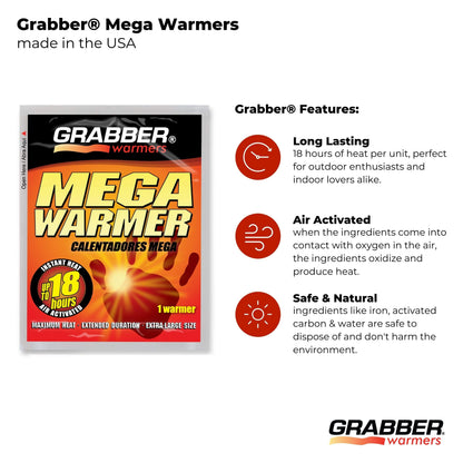 Grabber Mega Warmers 12 Hour 30 Pk.