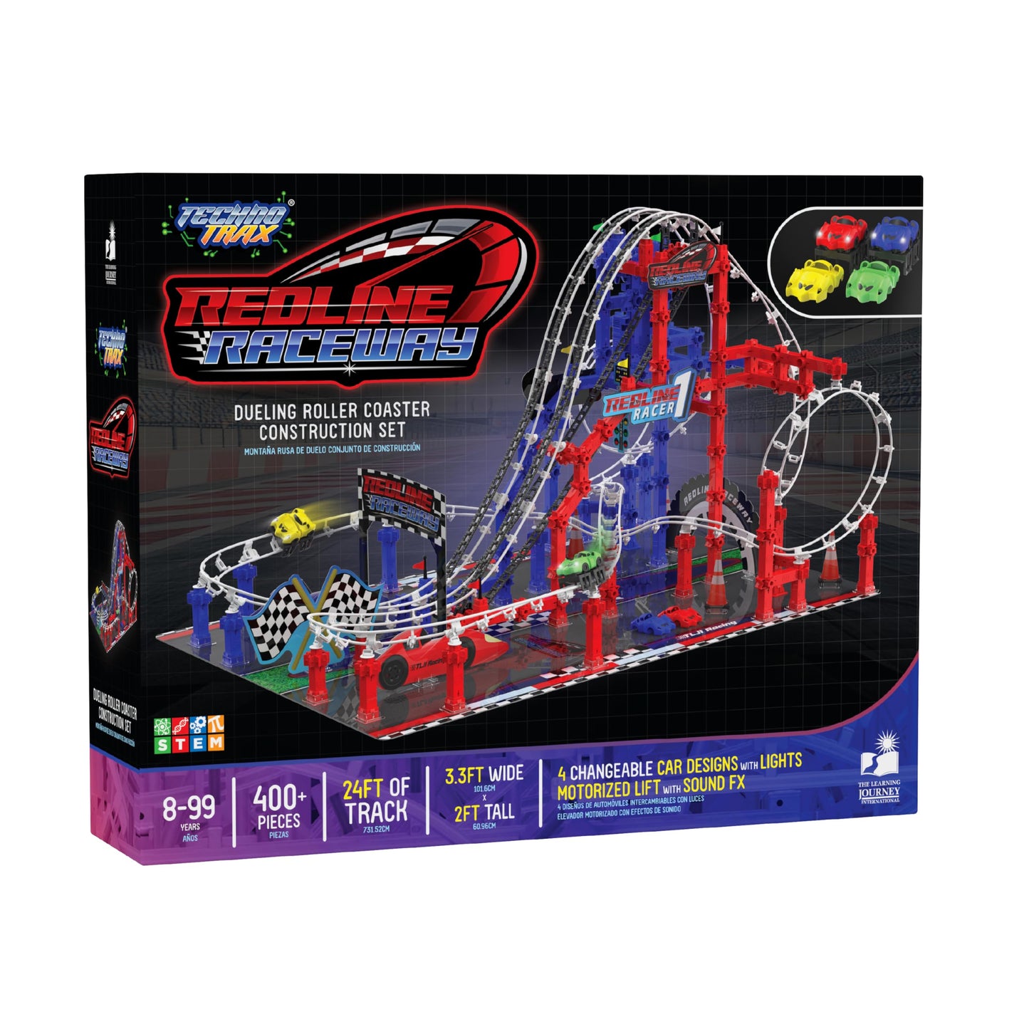 The Learning Journey Techno Trax - Redline Raceway: 400+ Pcs