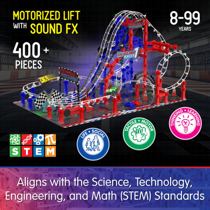 The Learning Journey Techno Trax - Redline Raceway: 400+ Pcs