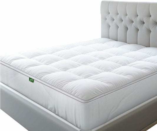 Sleep Mantra Cooling Mattress Topper, Queen