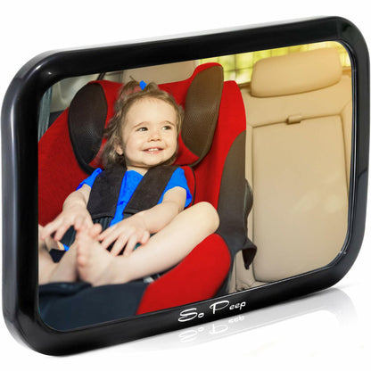 Baby Backseat Mirror for Car - View Infant in Rear Facing Car Seat - 100% NEW