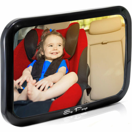 Baby Backseat Mirror for Car - View Infant in Rear Facing Car Seat - 100% NEW