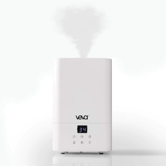 VEVA Humidifiers for Bedroom Large Room 4.5L, Cool Mist Water Vaporizer