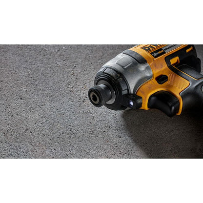 DeWalt 20V MAX Brushless Cordless Impact Driver Kit with Charger & Kit Bag
