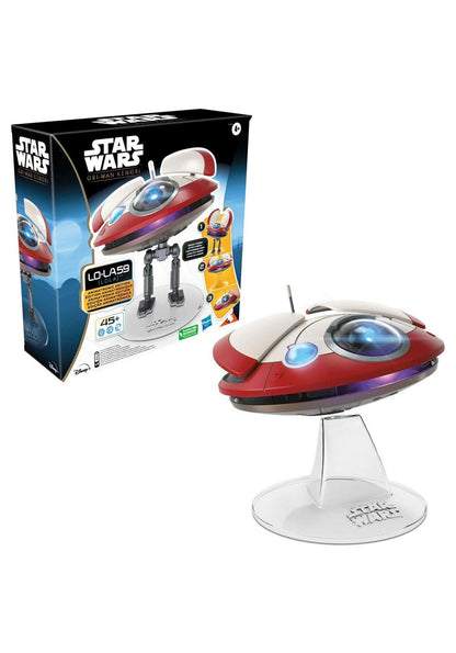 Star Wars L0-LA59 (Lola) Animatronic Edition, Obi-Wan Kenobi Series-Inspired Droid Toy