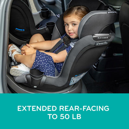 Revolve360 Slim 2-in-1 Rotational Car Seat with Quick Clean Cover (Sutton Purple)