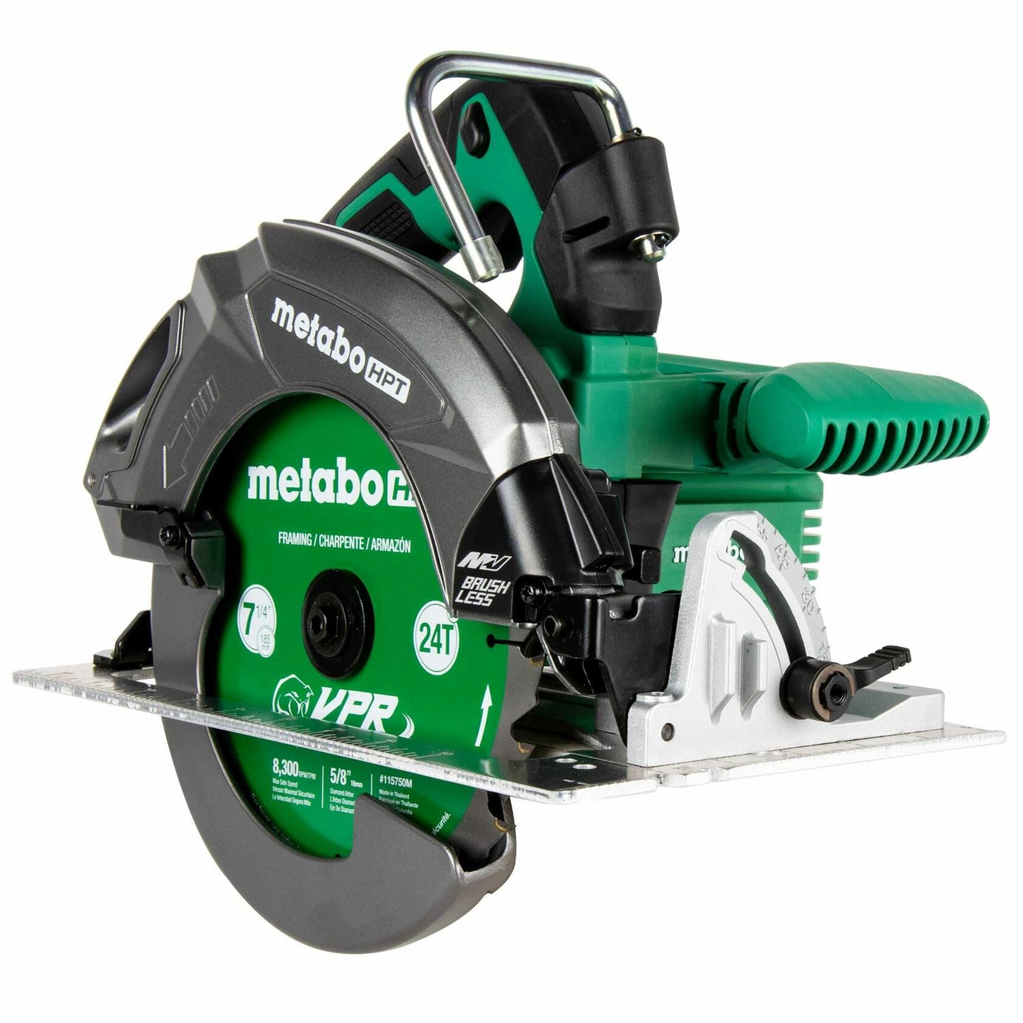 Metabo HPT C3607DBQ4M 36V MultiVolt Brushless Lithium-Ion 7-1/4 in. Cordless Circular Saw with Torque Boost Technology (Tool Only)
