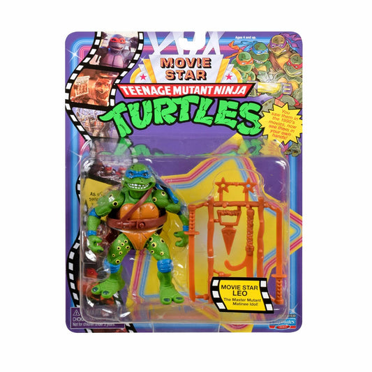 Teenage Mutant Ninja Turtles Movie Star Leo Action Figure, 2.25" x 7.5"